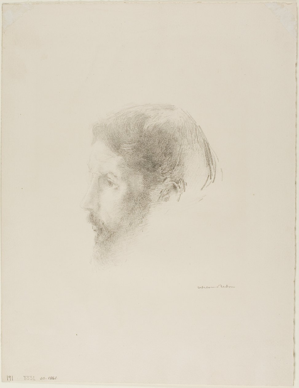 皮埃尔-波纳尔 作者 奥迪隆·雷顿（Odilon Redon）