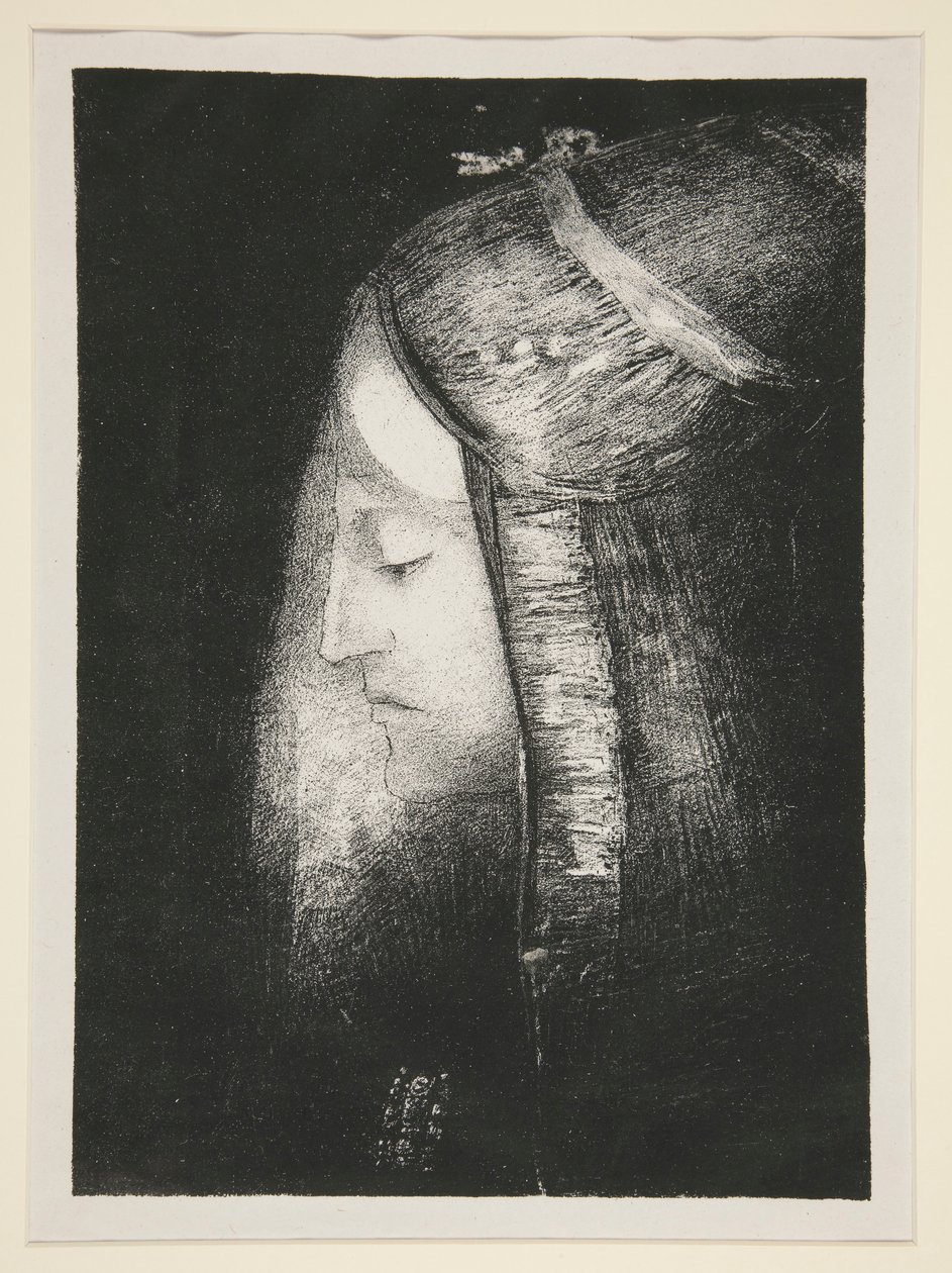 光的轮廓 作者 奥迪隆·雷顿（Odilon Redon）