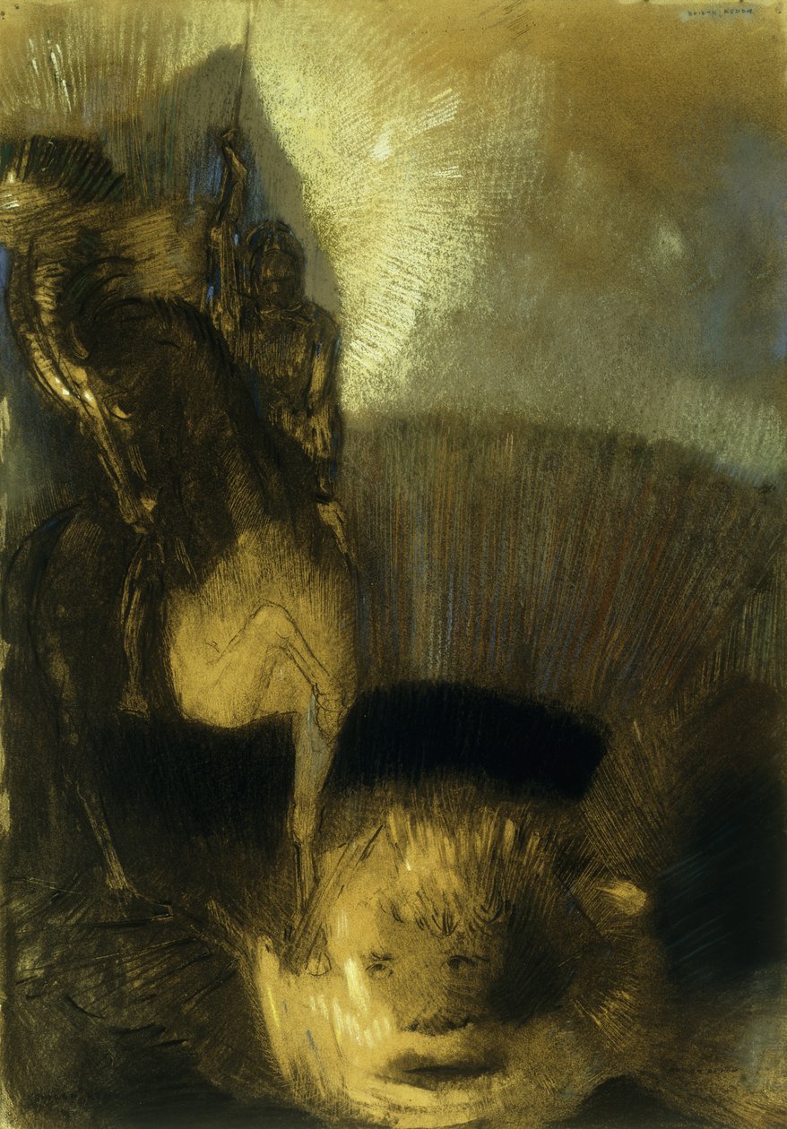 圣乔治角1905年 作者 奥迪隆·雷顿（Odilon Redon）