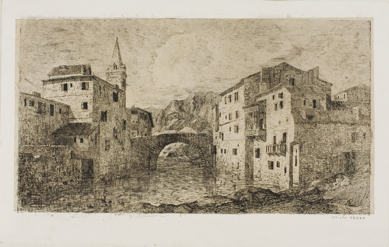 圣让-皮德港 作者 奥迪隆·雷顿（Odilon Redon）