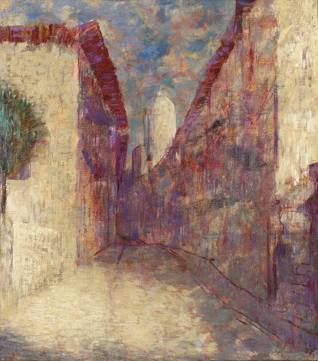 丰塔拉比街 作者 奥迪隆·雷顿（Odilon Redon）