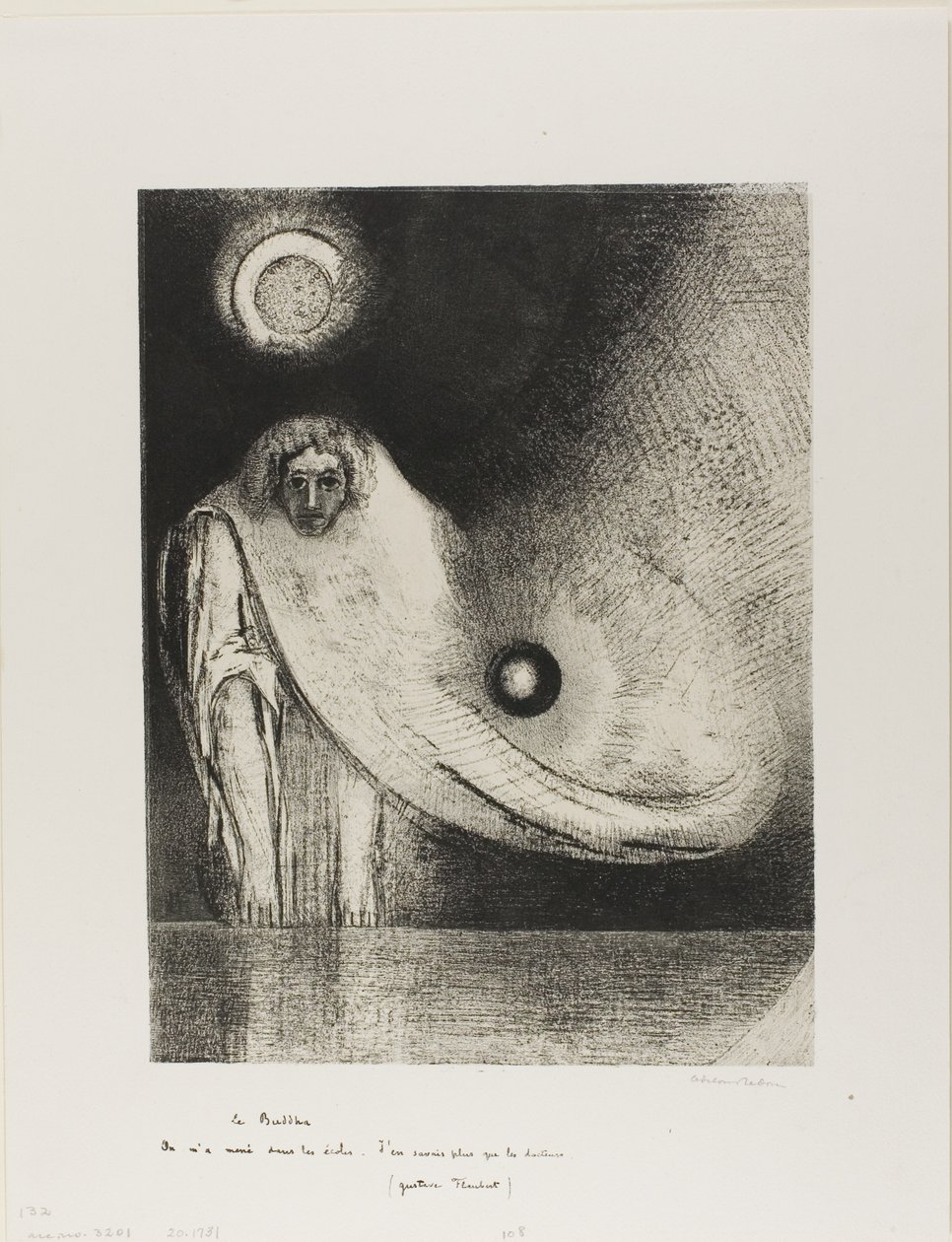 佛陀 作者 奥迪隆·雷顿（Odilon Redon）