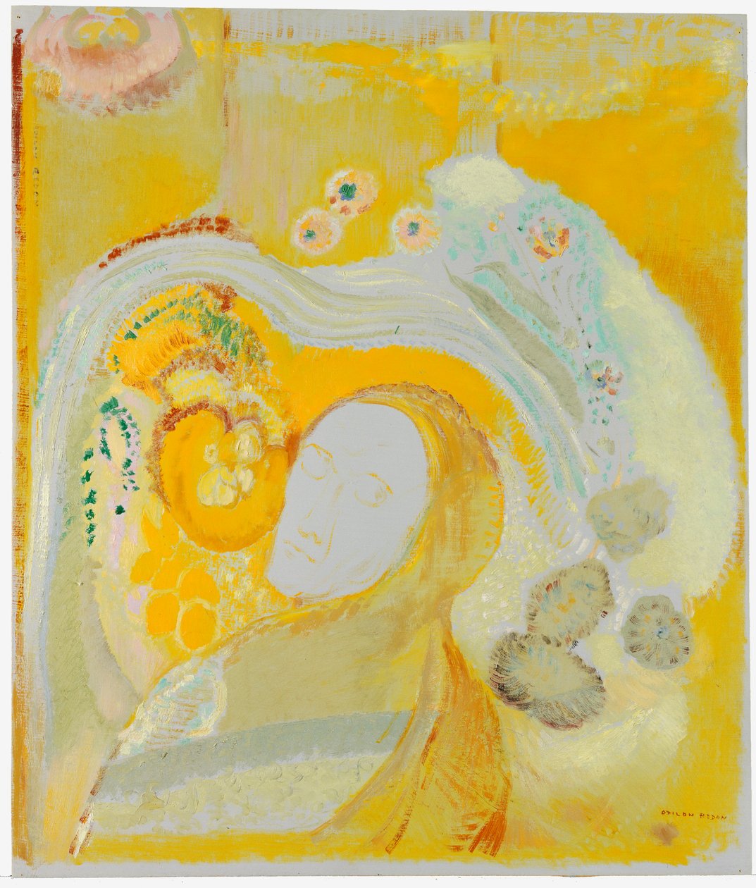 佛陀 作者 奥迪隆·雷顿（Odilon Redon）