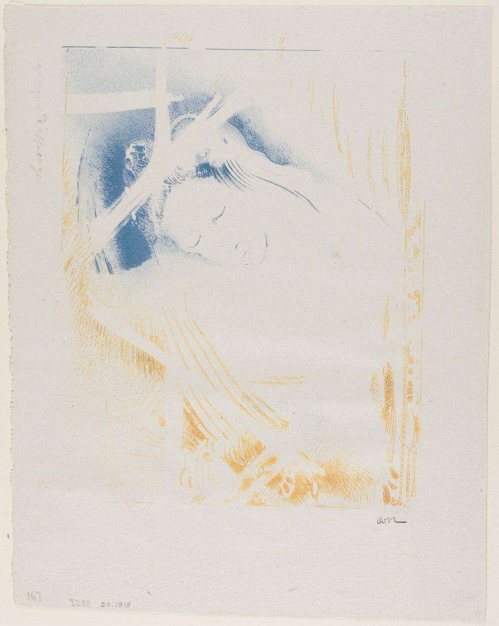舒拉米特人 作者 奥迪隆·雷顿（Odilon Redon）