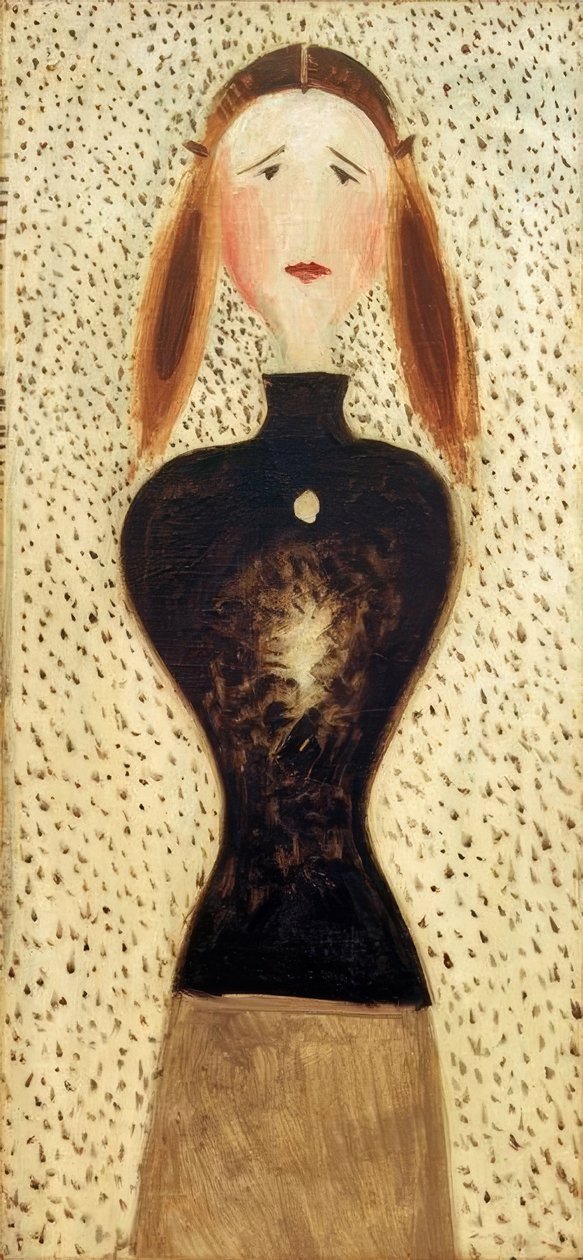 正面图 作者 奥斯卡·施勒默（Oskar Schlemmer）