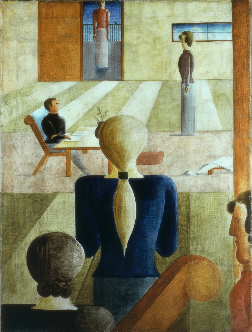 女子学校 作者 奥斯卡·施勒默（Oskar Schlemmer）