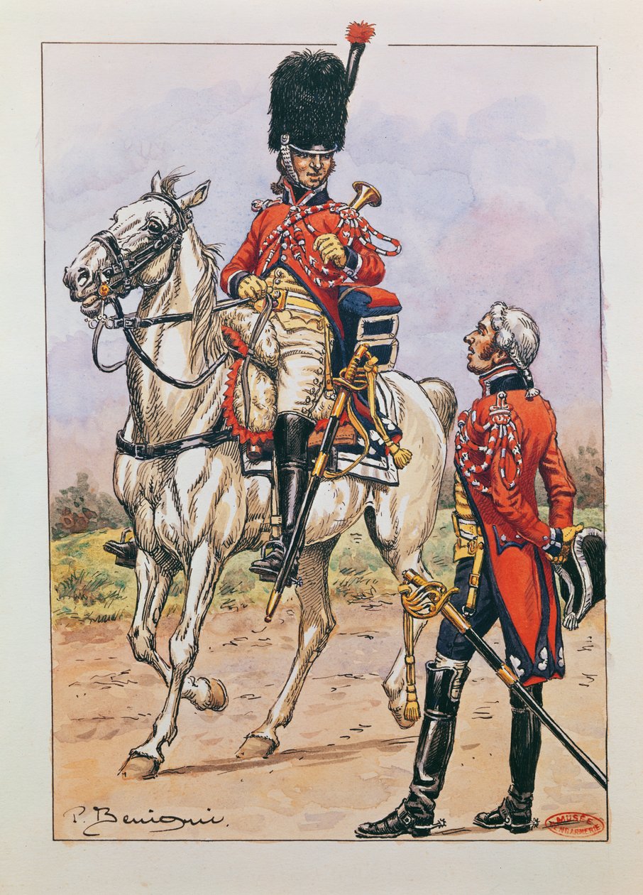 1804-06，帝国卫队精锐骑兵的护卫者 作者 贝尼尼