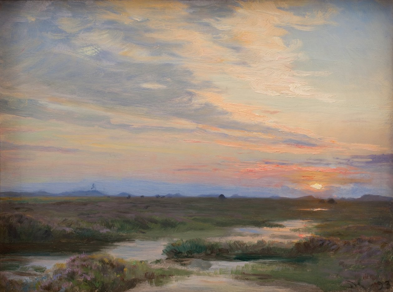 斯卡根之夜 作者 Peder Severin Krøyer