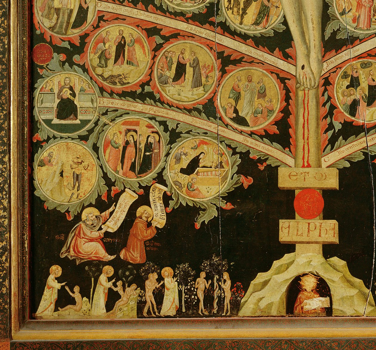 生命之树，c.1310 作者 帕西诺迪布奥纳吉达