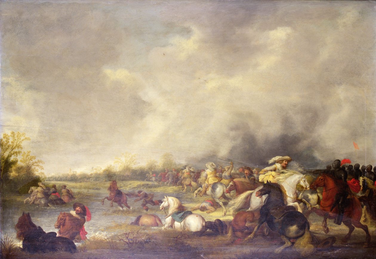 路岑之战（1632） 作者 安东尼奥·帕拉梅德斯（Anthonie Palamedesz）