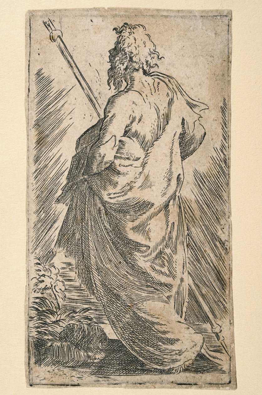 大雅各伯圣徒（蚀刻版画） 作者 帕玛强尼诺