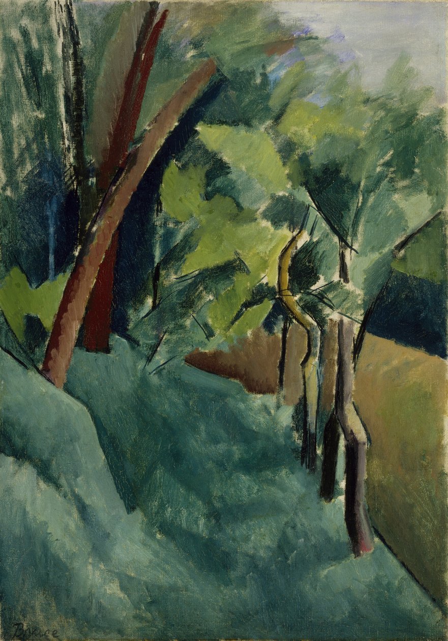 景观，c.1912 作者 帕特里克·亨利·布鲁斯