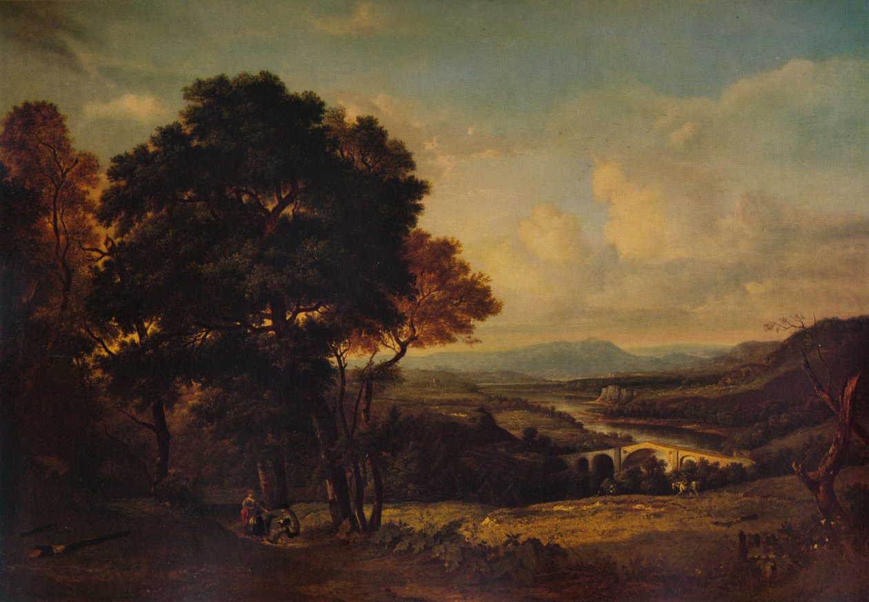 花呢谷，c1803 作者 帕特里克·纳斯米斯