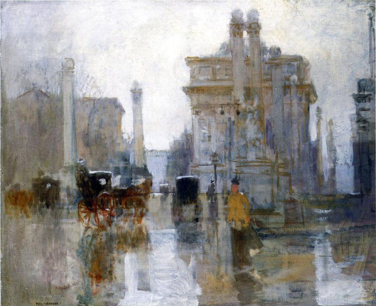 杜威拱门，c.1900 作者 保罗·科诺耶