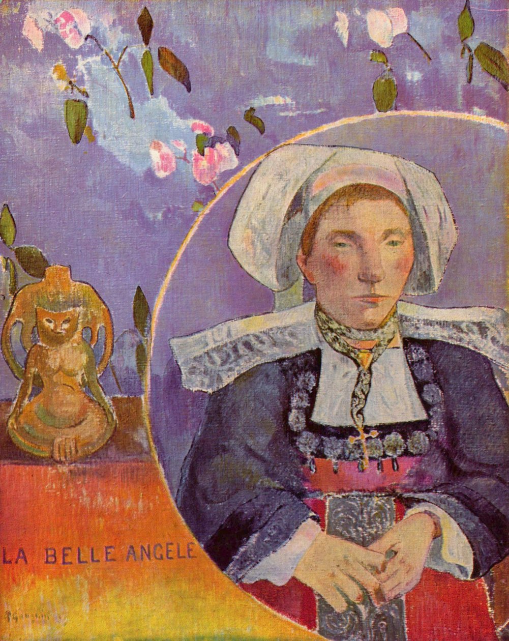 美丽的Angèle 作者 保罗·高更