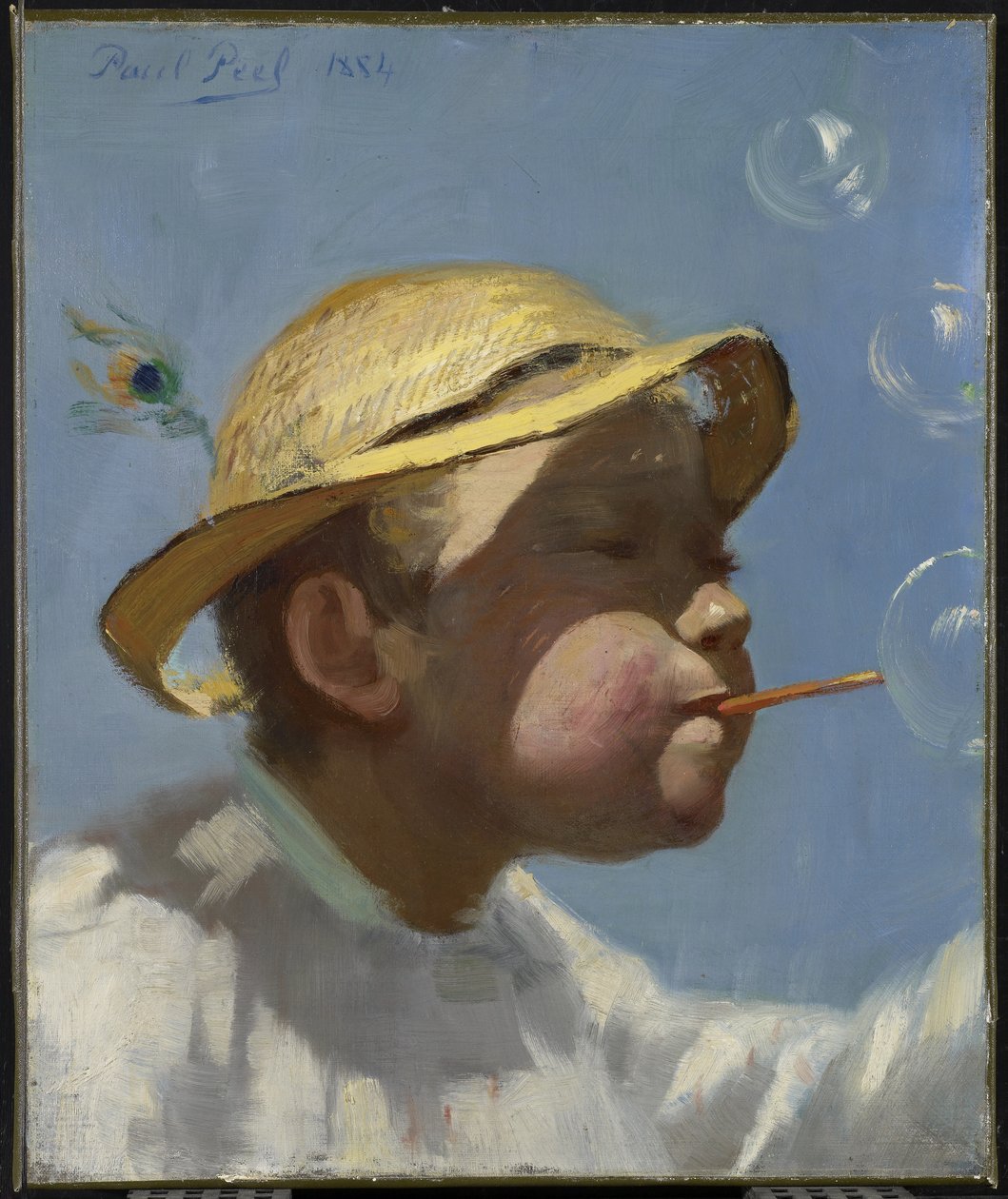 泡泡男孩，1884年 作者 保罗·皮尔