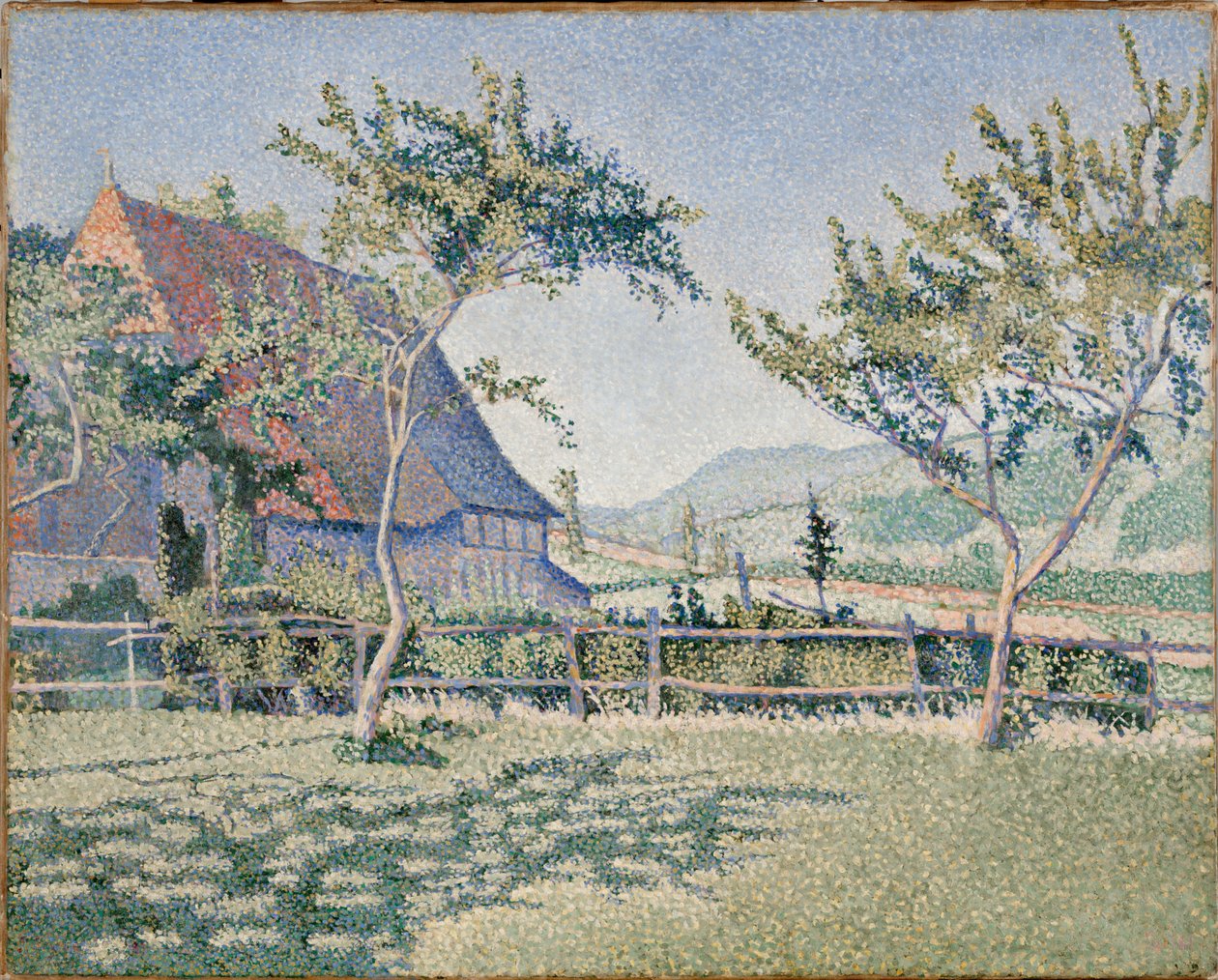 Comblat-le-Château，The Meadow 作者 保罗·西尼亚克