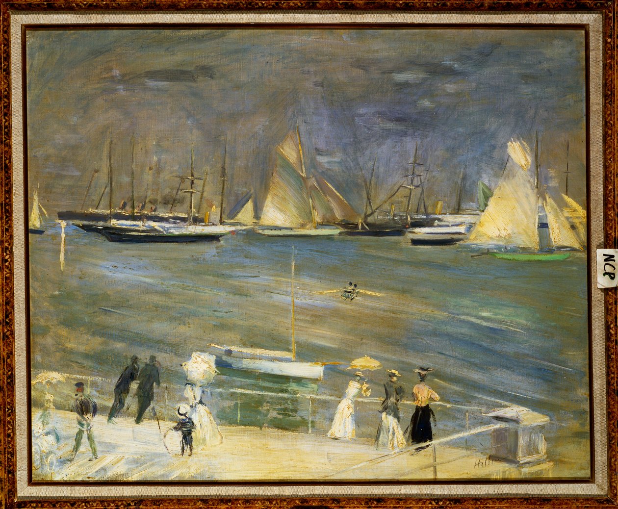 考斯帆船赛，约1896年 作者 保罗·塞萨尔·Helleu