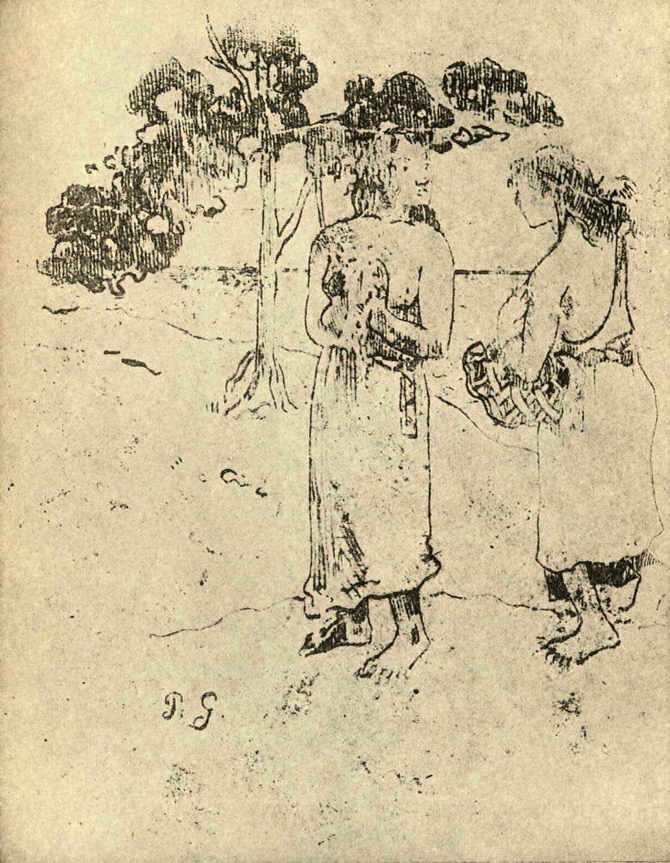 绘画，1936年 作者 保罗·高更