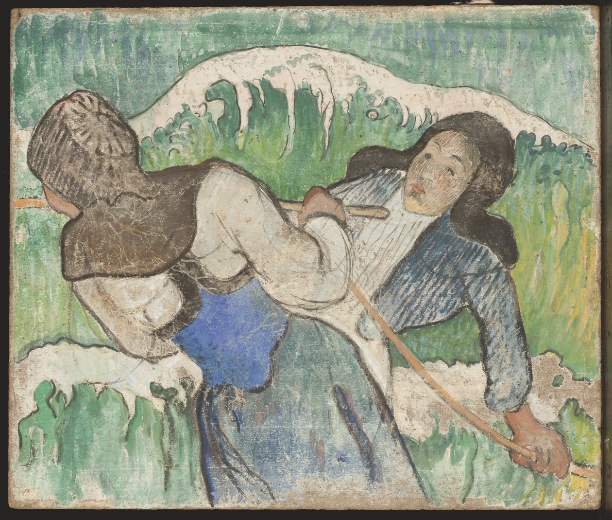 戈蒙渔民，约1888-90年 作者 保罗·高更
