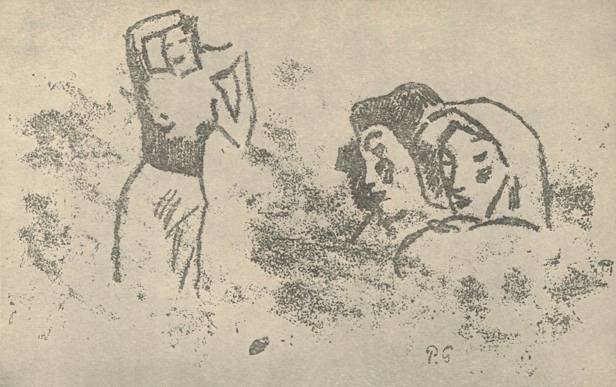 《无事生非》，1936年 作者 保罗·高更