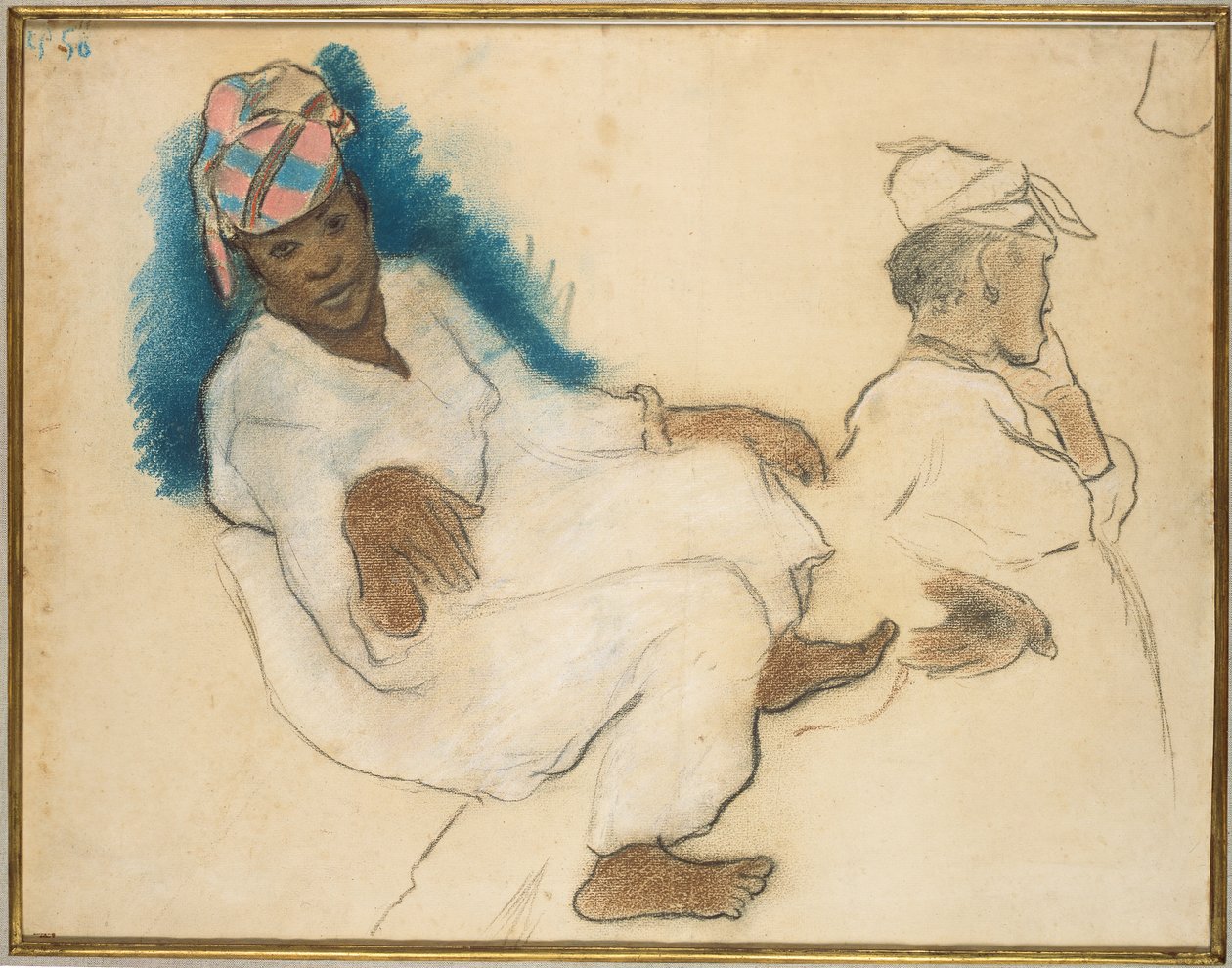 研究马提尼克岛妇女，约1887年 作者 保罗·高更