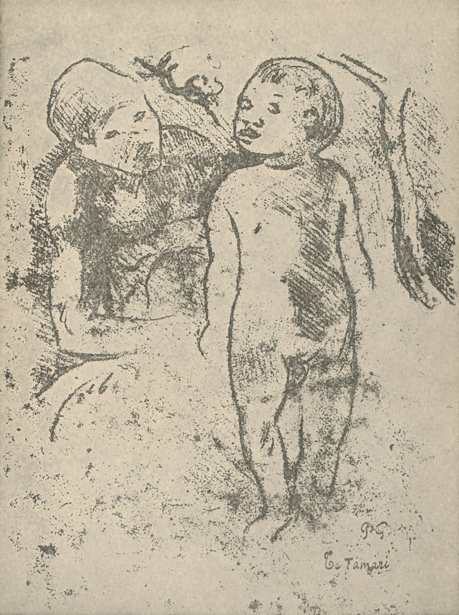 Te Tamari，1936年 作者 保罗·高更