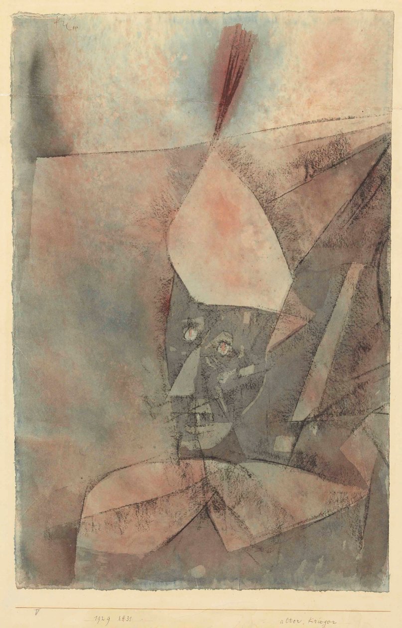 老战士 老战士，1929年。 作者 保罗·克莱