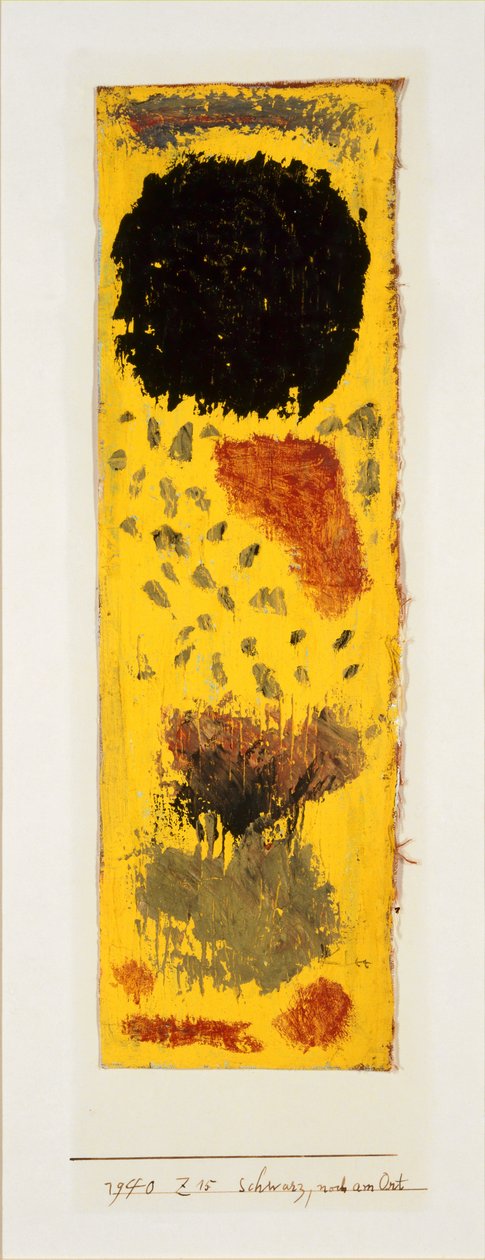 布莱克，仍在原地，1940年。 作者 保罗·克莱