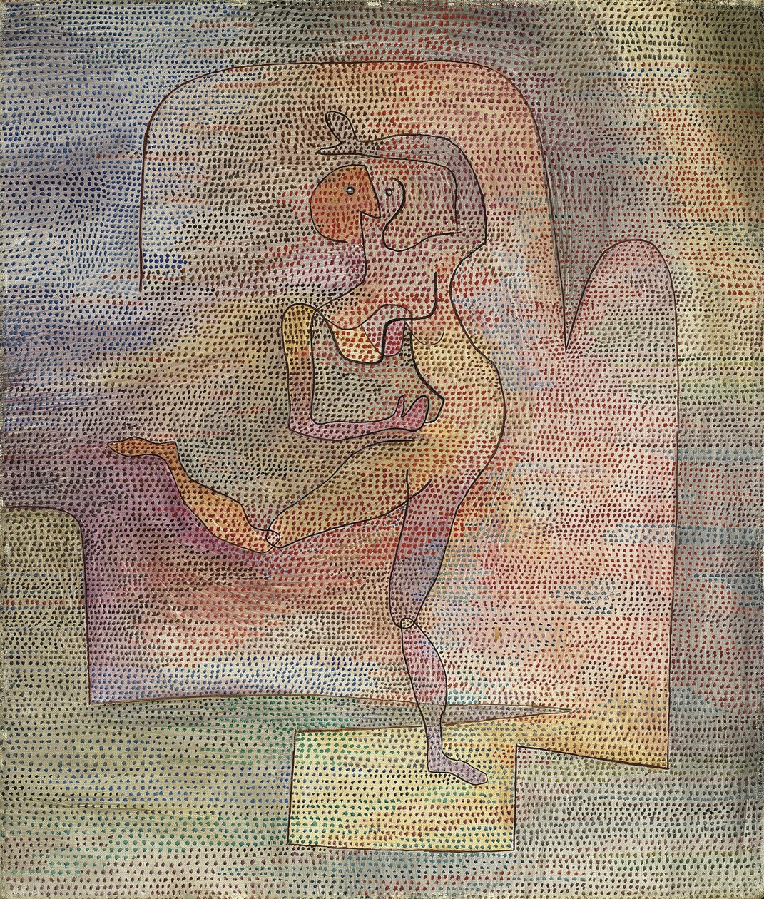 舞者，1932年 作者 保罗·克莱