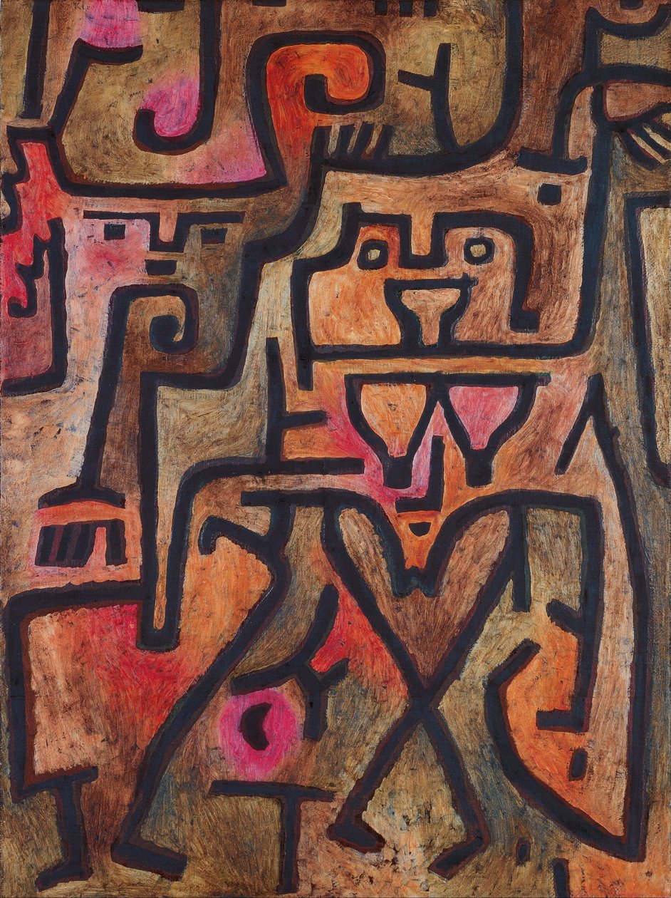 森林女巫，1938年。 作者 保罗·克莱