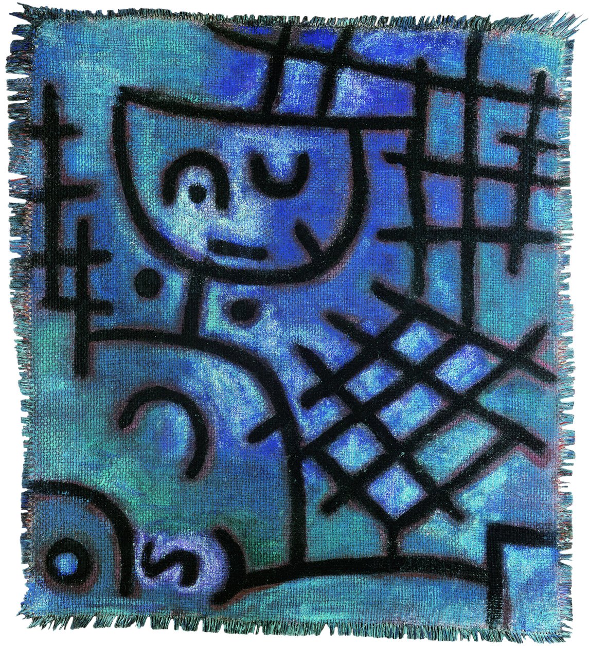 无题，c.1940（麻布油画） 作者 保罗·克莱