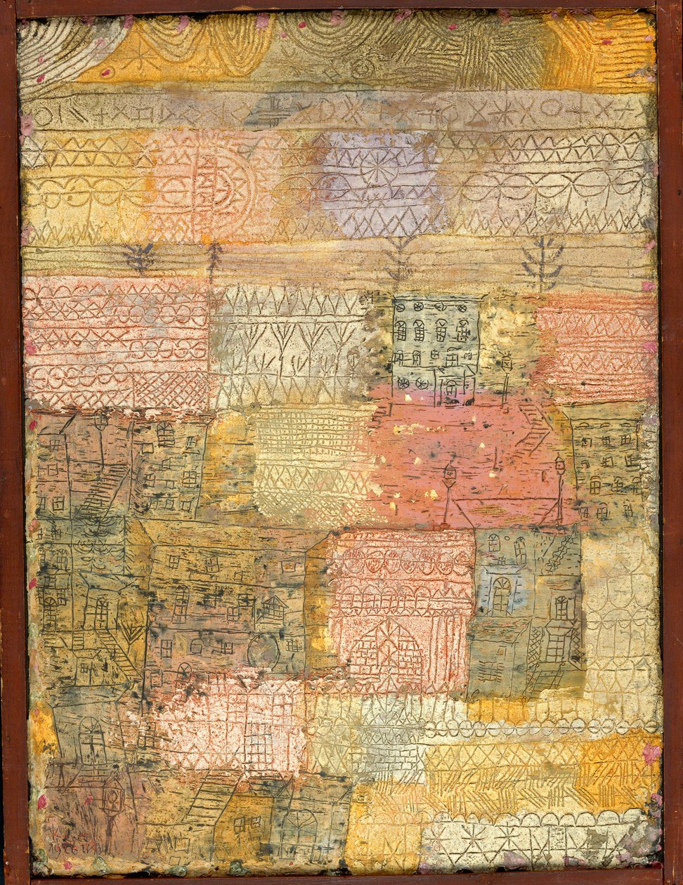 佛罗伦萨别墅，1926年。 作者 保罗·克莱