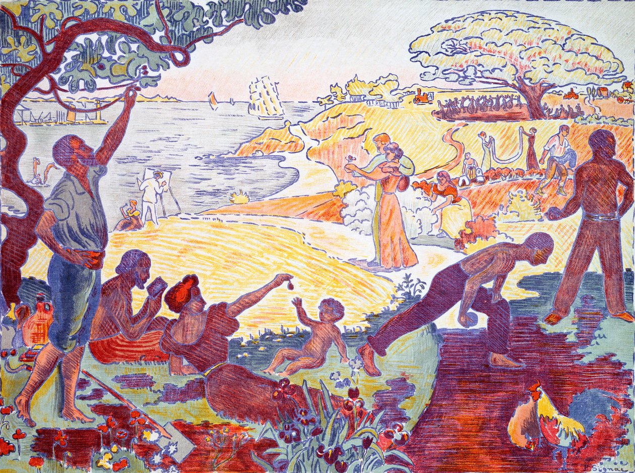 和谐时期，1895-96年 作者 保罗·西尼亚克