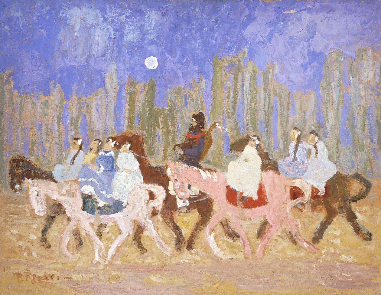 去派对;去派对 作者 佩德罗·菲加里（Pedro Figari）