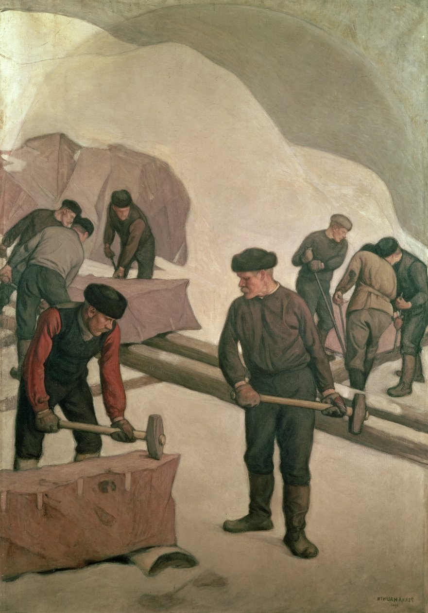 Stone Breakers，1903 作者 佩卡哈龙