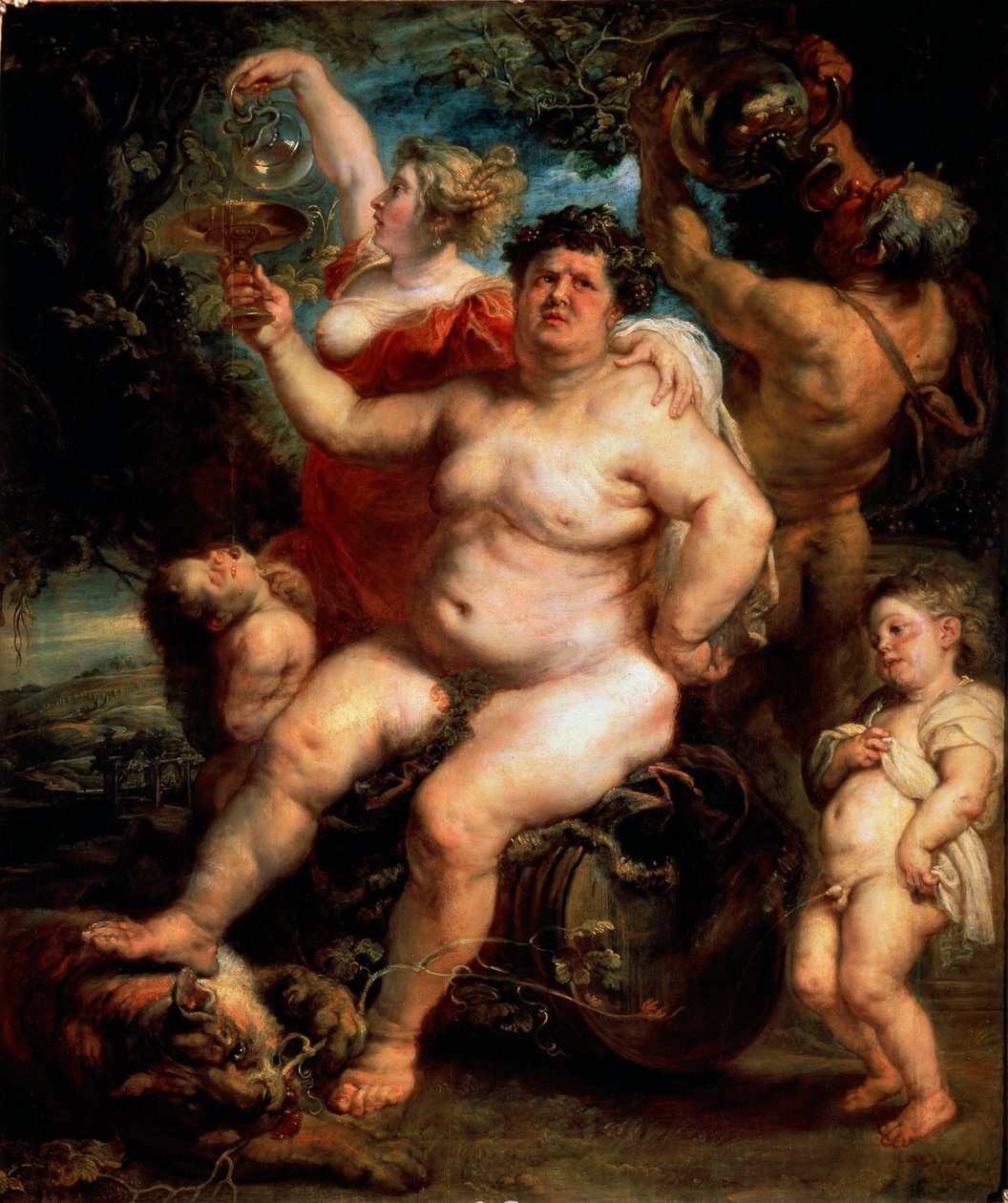 巴克斯（Bacchus），1638年至1640年。 作者 彼得·保罗·鲁本斯