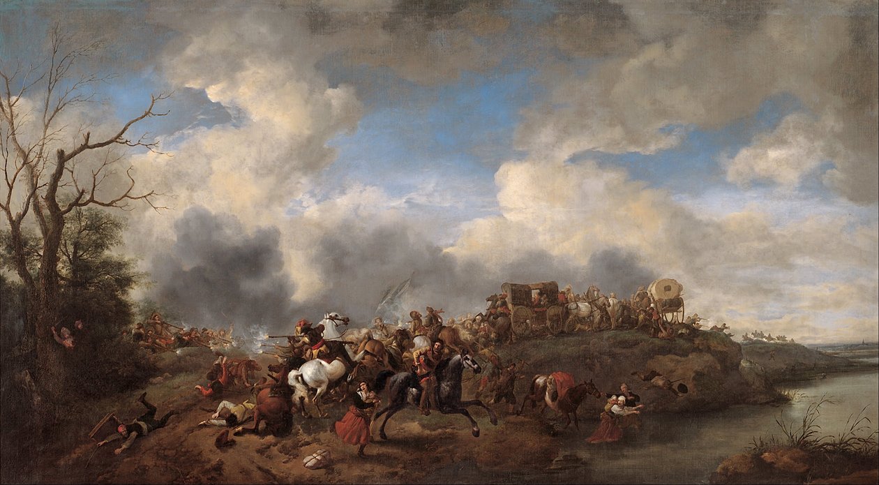 骑兵之战 作者 飞利浦Wouwerman