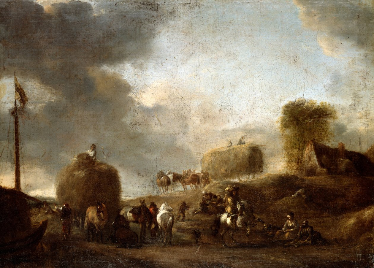 干草收获 作者 飞利浦Wouwerman