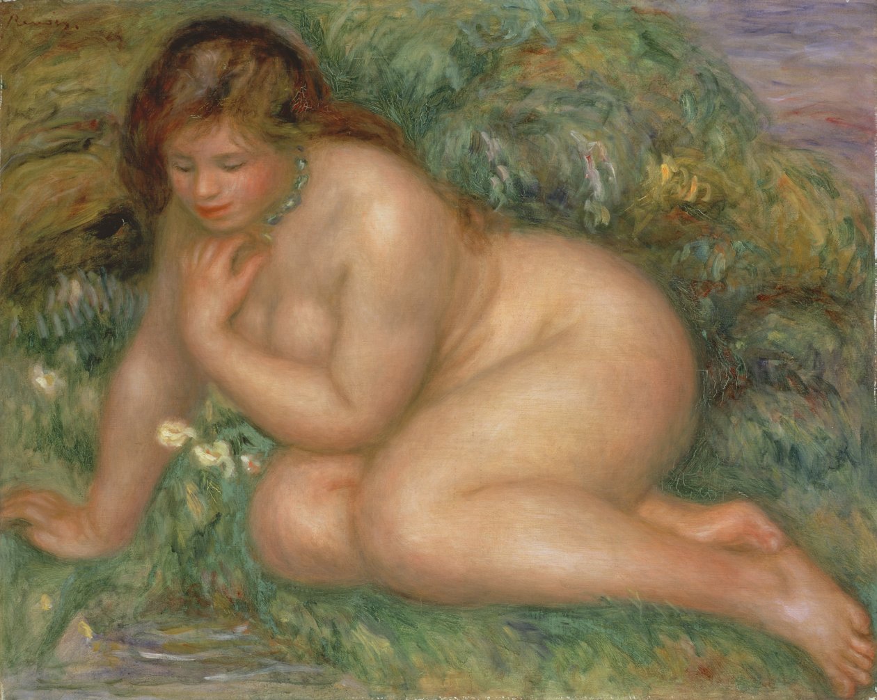 Psyche，c.1910 作者 皮埃尔·奥古斯特·雷诺阿