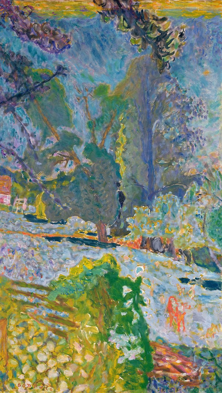 诺曼底风景，1920年 作者 皮埃尔·邦纳德
