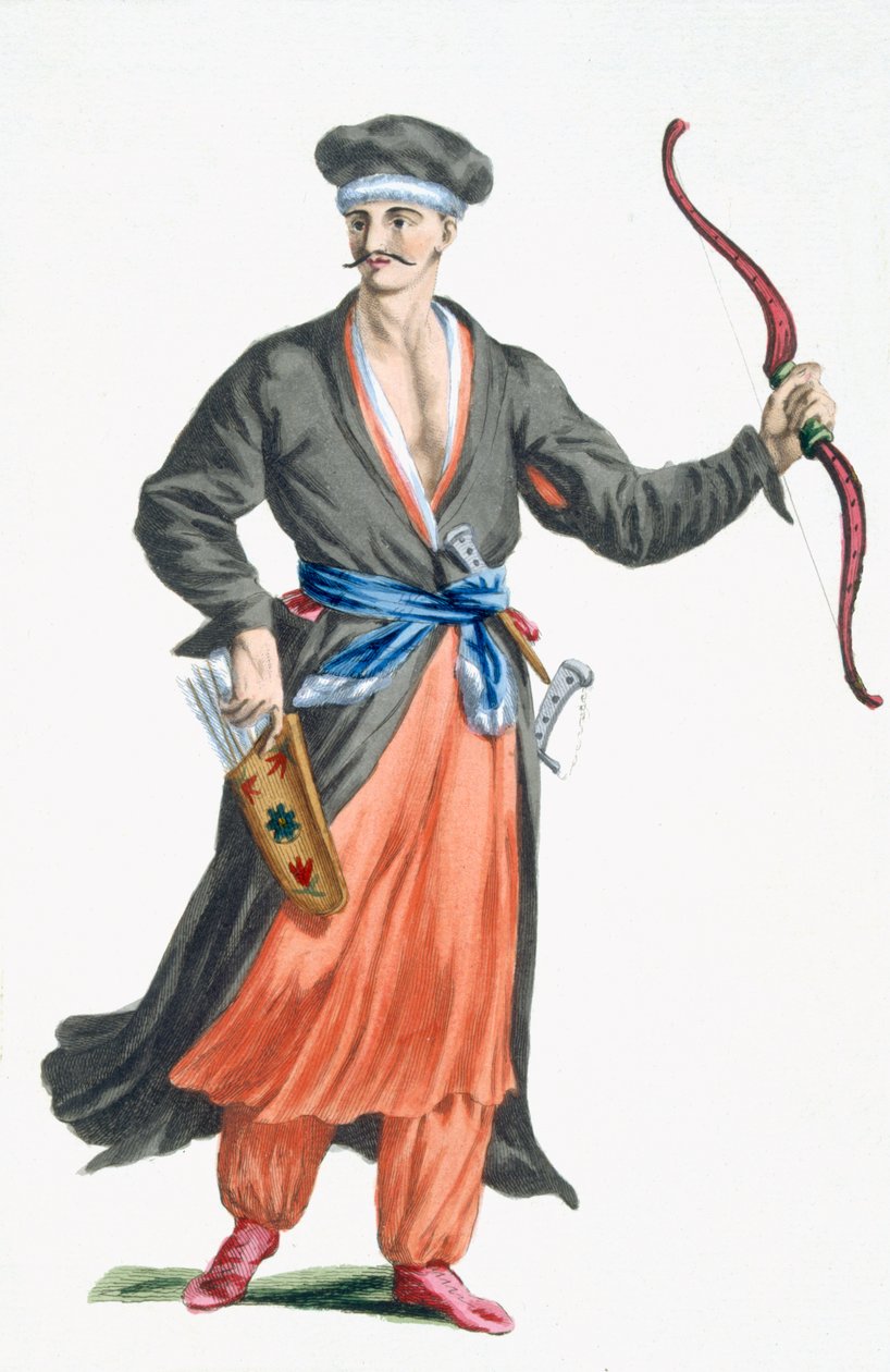 1780年的切尔克斯贵族 作者 皮埃尔·杜弗洛斯