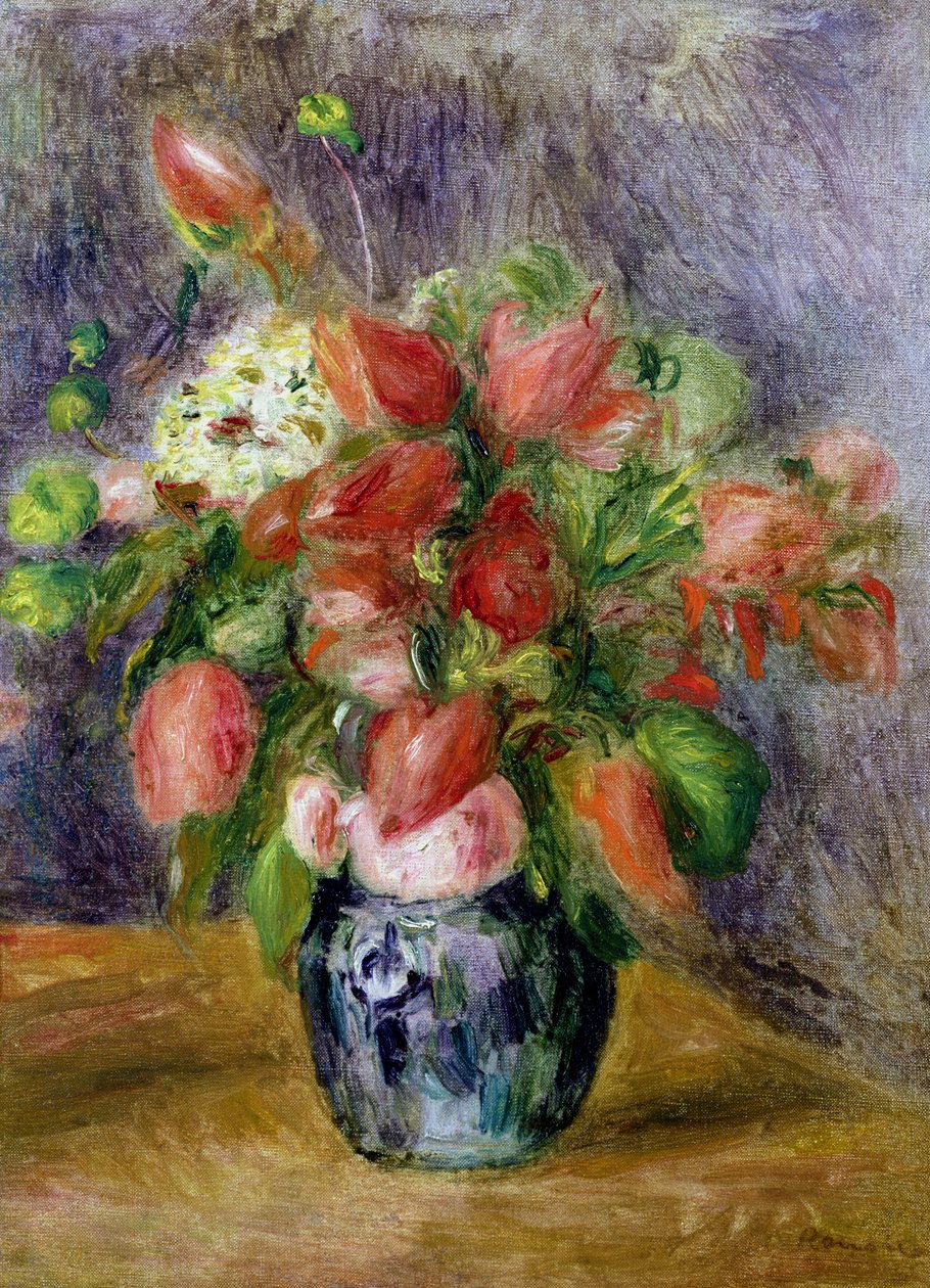 花瓶，c.1909 作者 皮埃尔·奥古斯特·雷诺阿