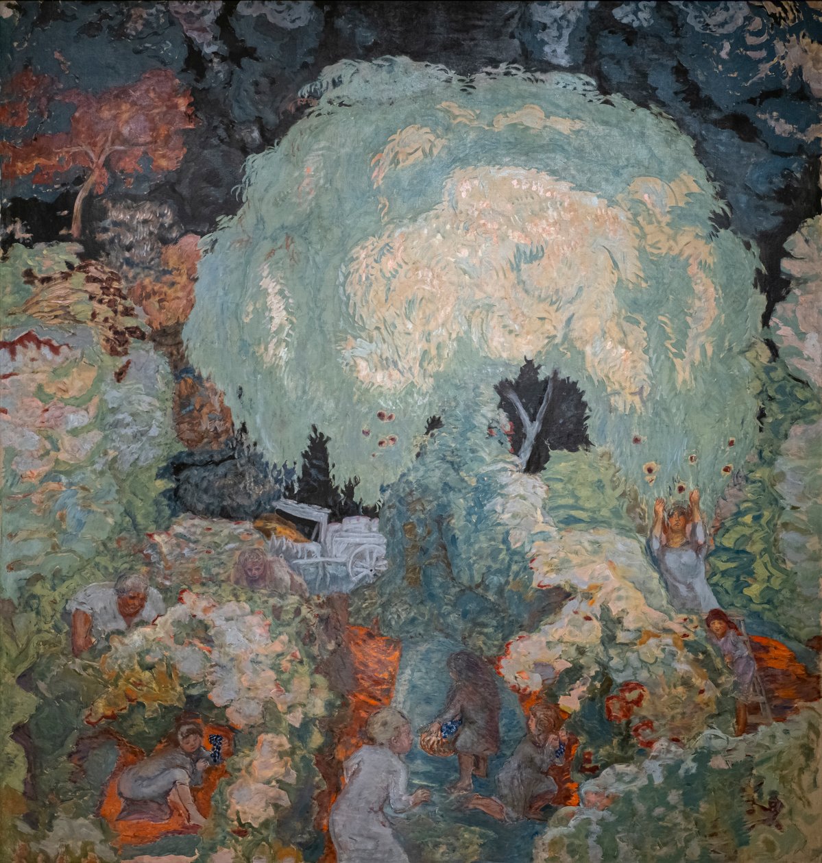 秋天采摘水果 作者 皮埃尔·邦纳德