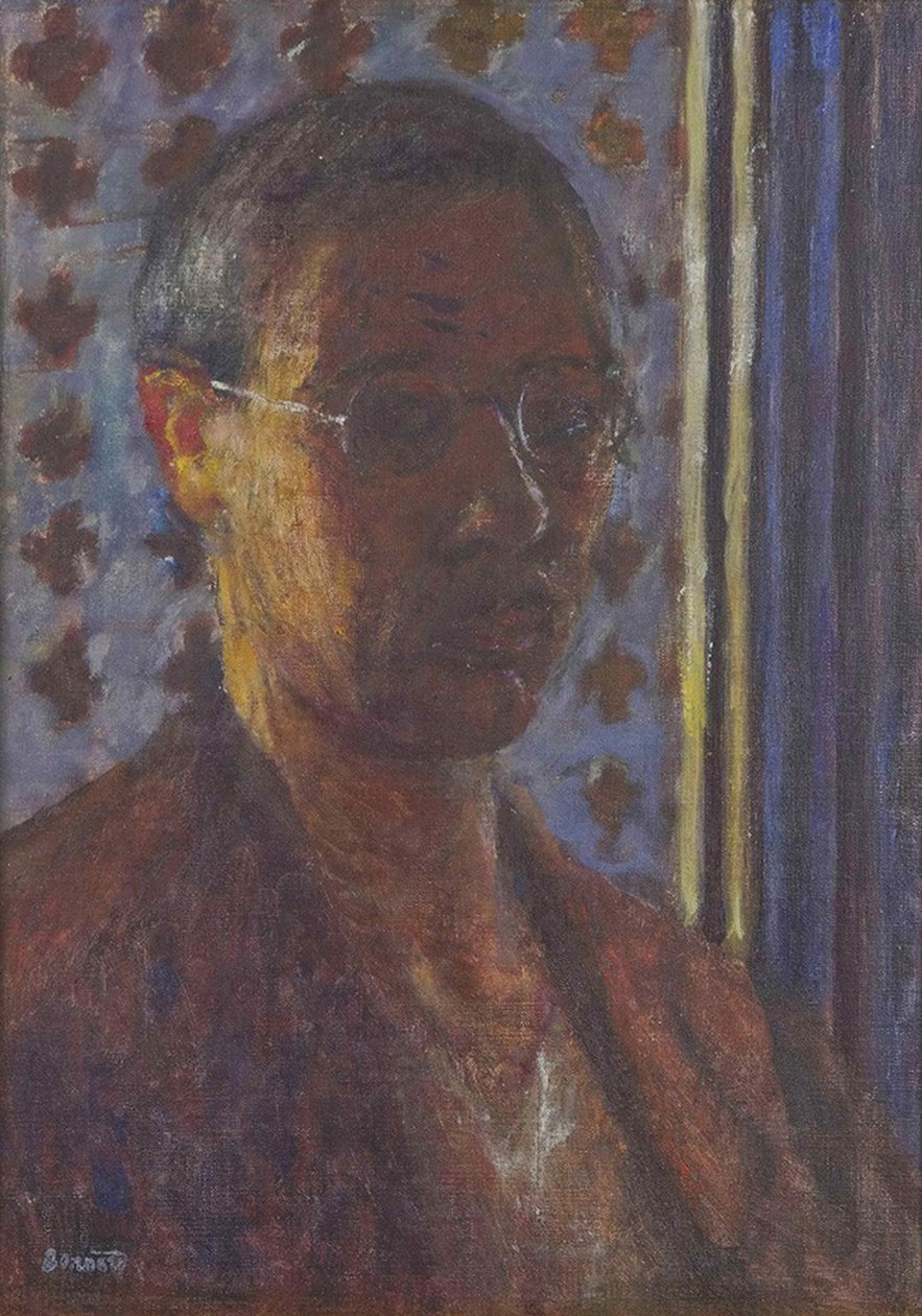 自画像，约1923年。 作者 皮埃尔·邦纳德
