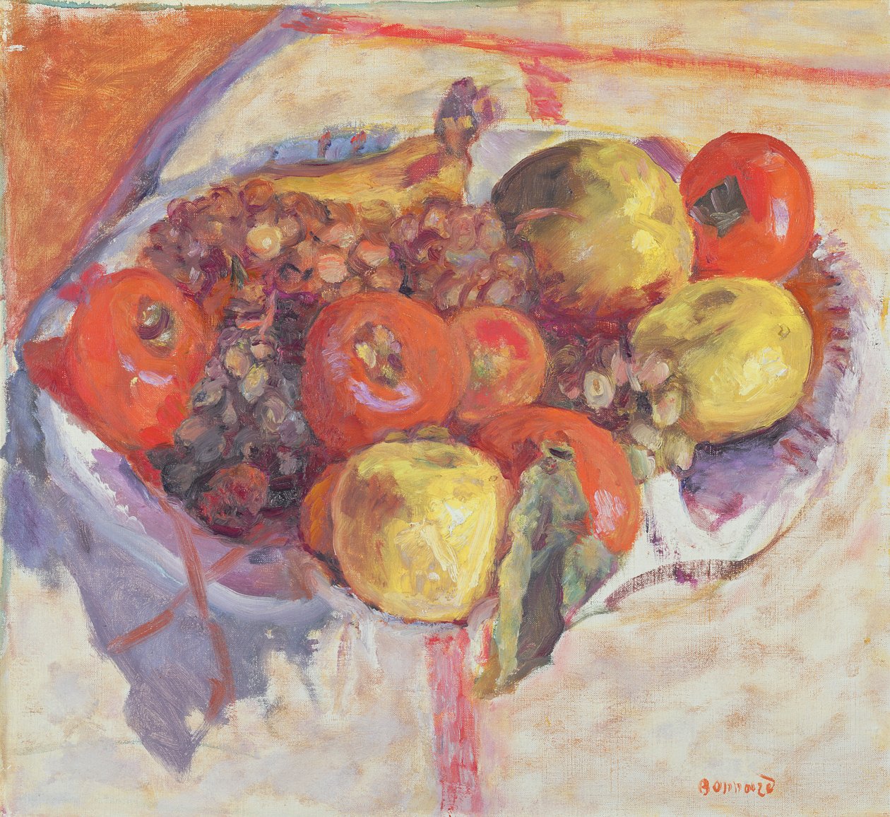 静物，c.1922 作者 皮埃尔·邦纳德