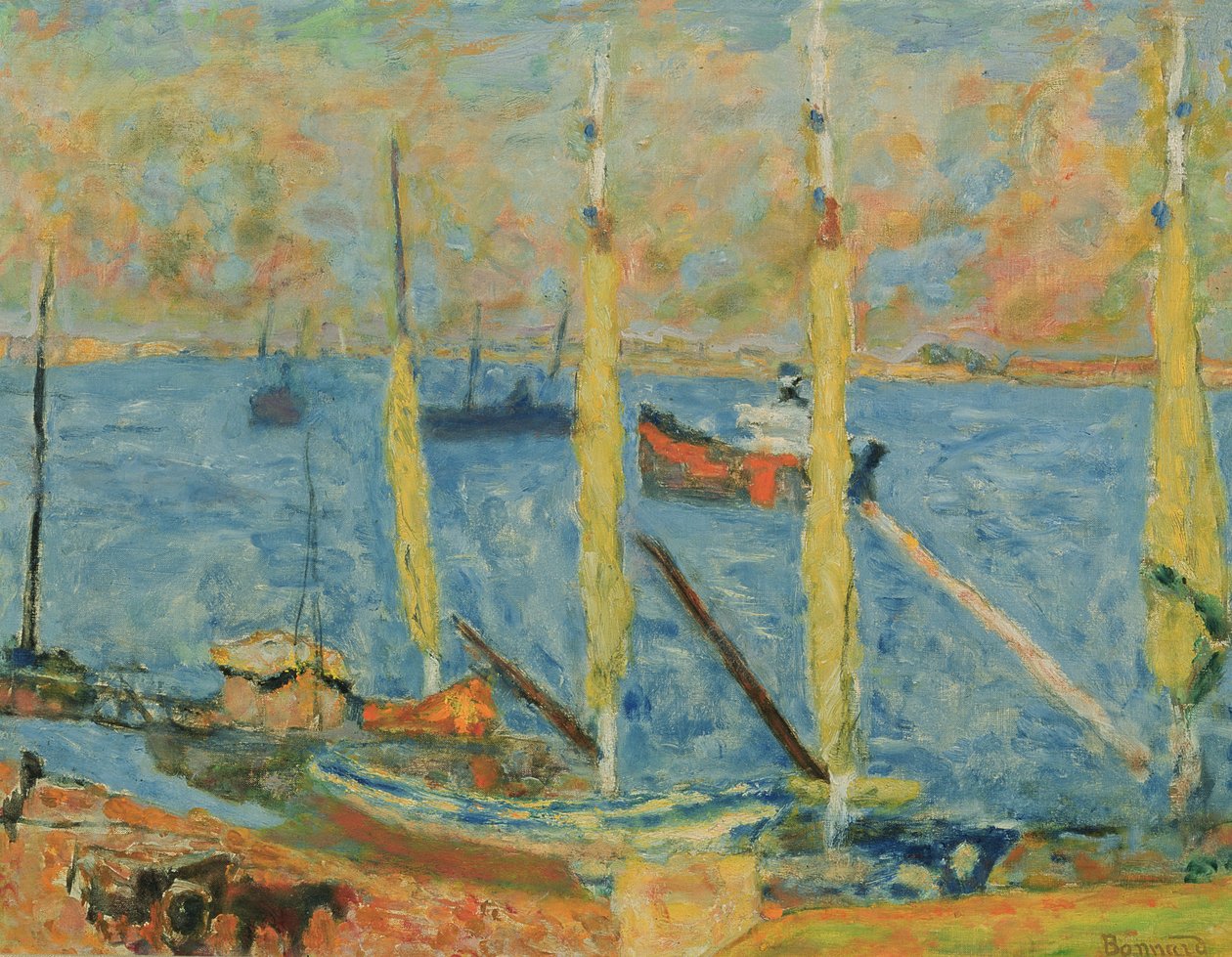 圣特罗佩港，1930年 作者 皮埃尔·邦纳德
