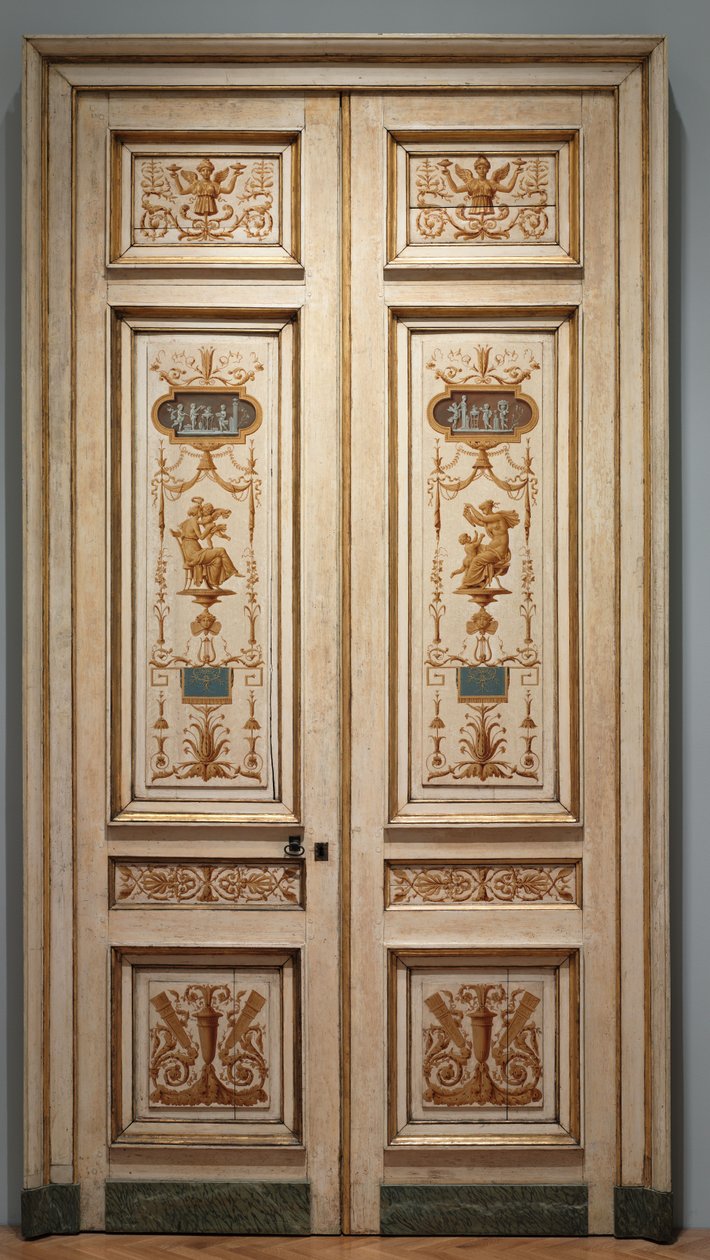 双叶门，1790年代 作者 皮埃尔二世卢梭