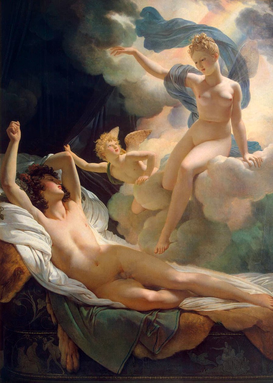 Morpheus和Iris，1811年。 作者 皮埃尔·纳西塞·格林