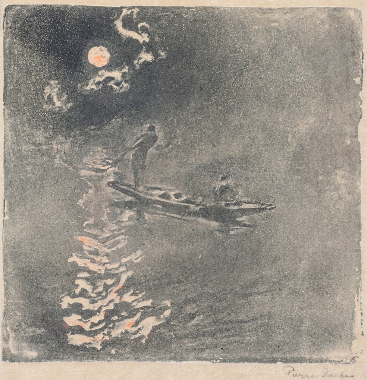夜钓 作者 皮埃尔·罗奇